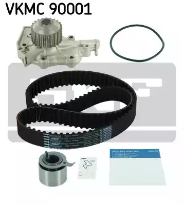 Комплект водяного насоса / зубчатого ремня SKF VKMC 90001 (VKMA 90001, VKPC 90450)